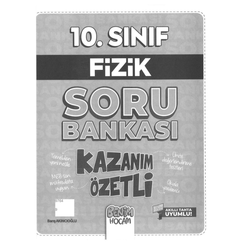 FİZİK SORU BANKASI KAZANIM ÖZETLİ BENİM HOCAM