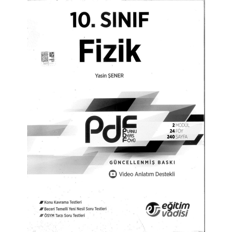 FİZİK PLANLI DERS FÖYÜ