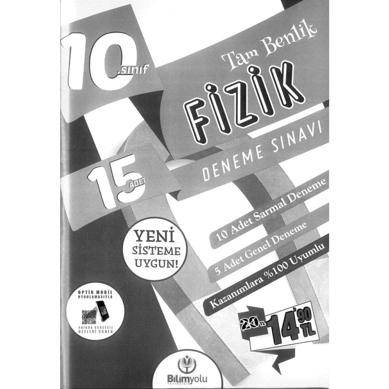 15 ADET DENEME SINAVI FİZİK TAM BENLİK