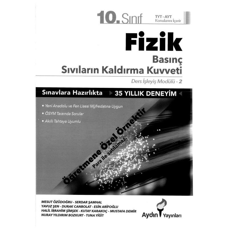 FİZİK BASINÇ SIVILARIN KALDIRMA KUVVETİ
