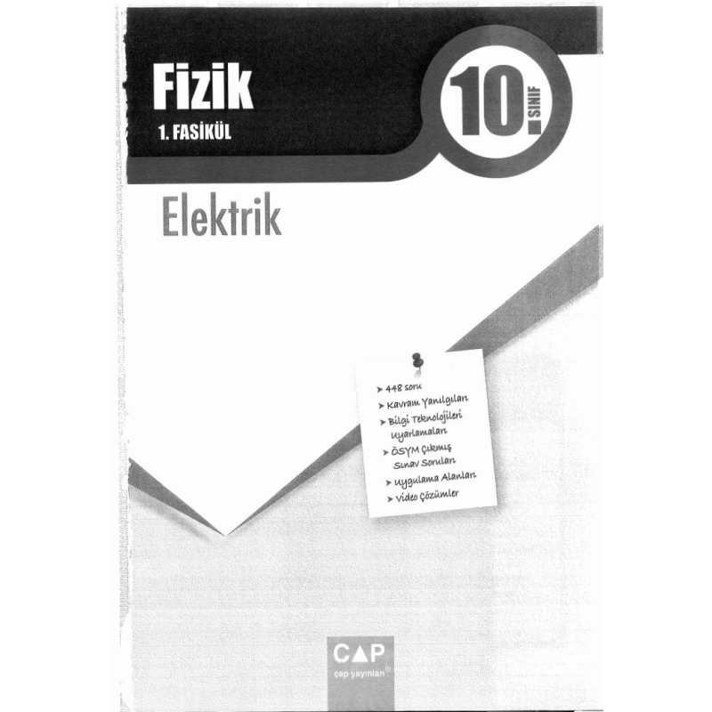 FİZİK 1. FASİKÜL ELEKTRİK