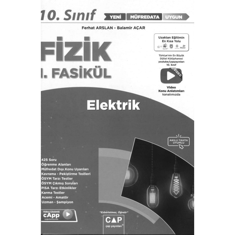 FİZİK 1. FASİKÜL ELEKTRİK