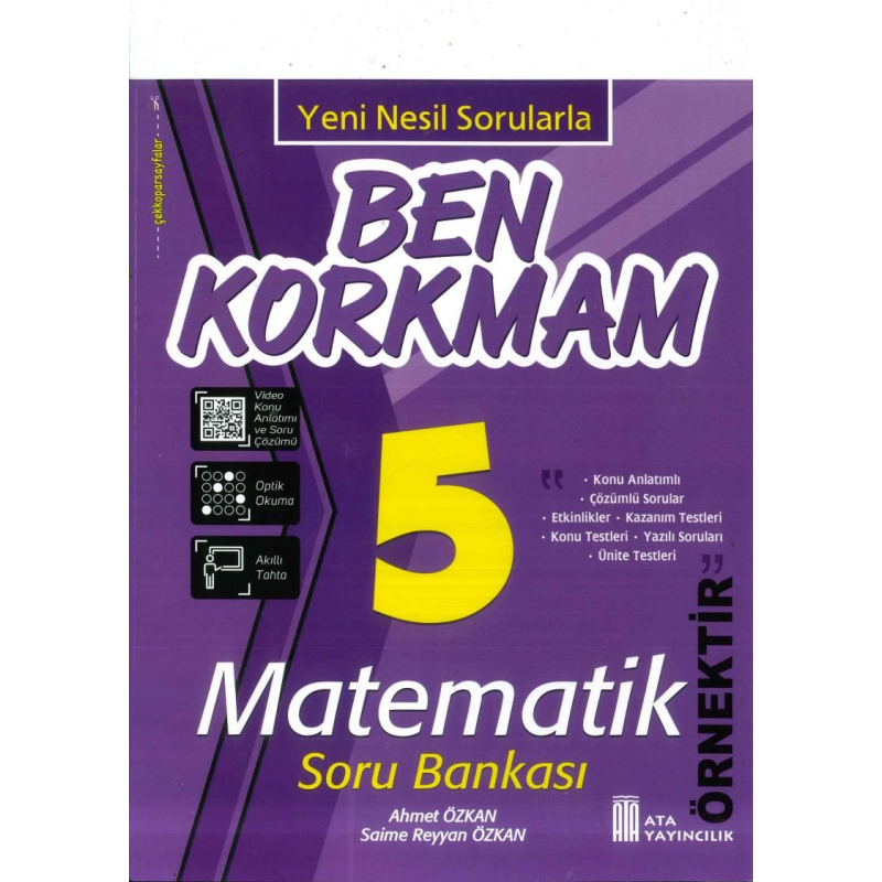 BEN KORKMAM MATEMATİK SORU BANKASI