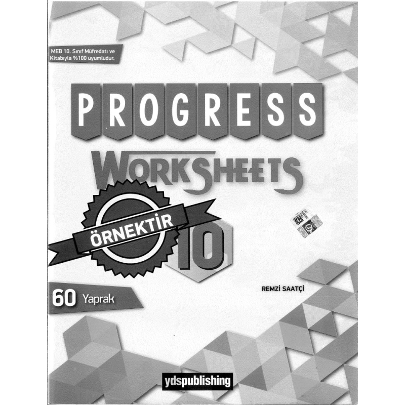 PROGRESS WORKSHEETS 60 YAPRAK