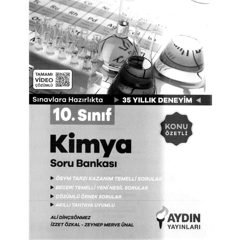 KİMYA SORU BANKASI