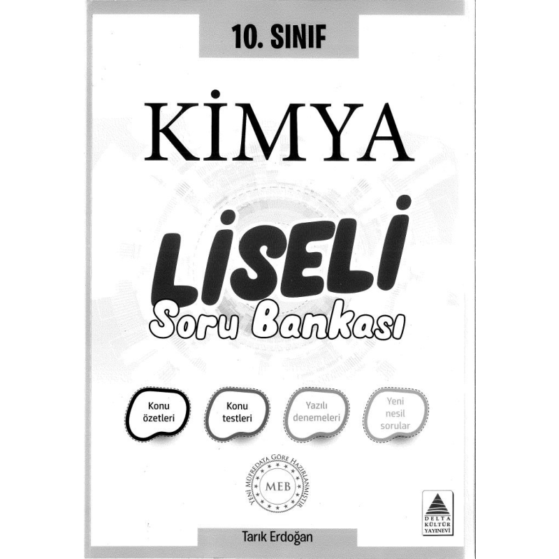 KİMYA LİSELİ SORU BANKASI