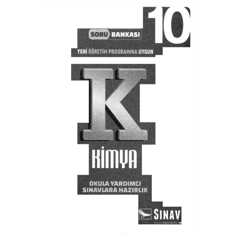 KİMYA SORU BANKASI OKULA YARDIMCI SINAVLARA HAZIRLIK