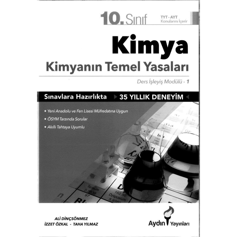 KİMYA KİMYANIN TEMEL YASALARI DERS İŞLEYİŞ MODÜLÜ 1