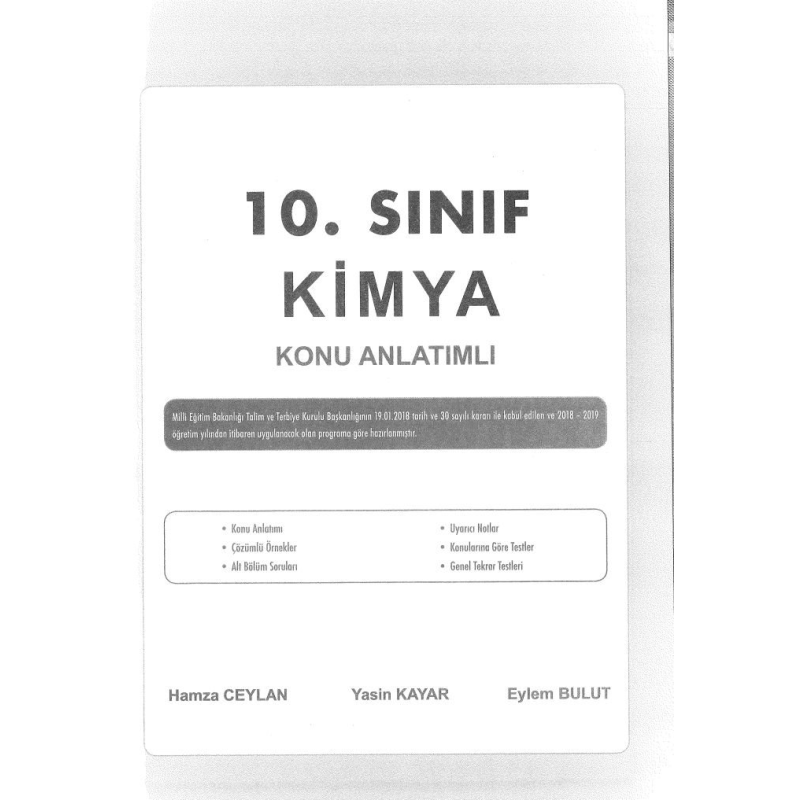 KİMYA KONU ANLATIMLI