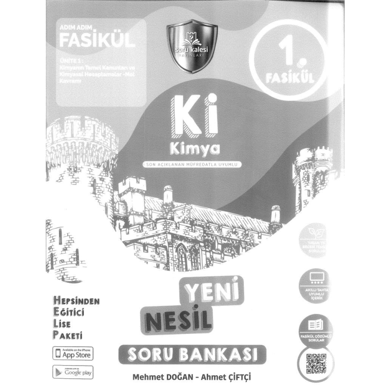 Kİ KİMYA YENİ NESİL SORU BANKASI