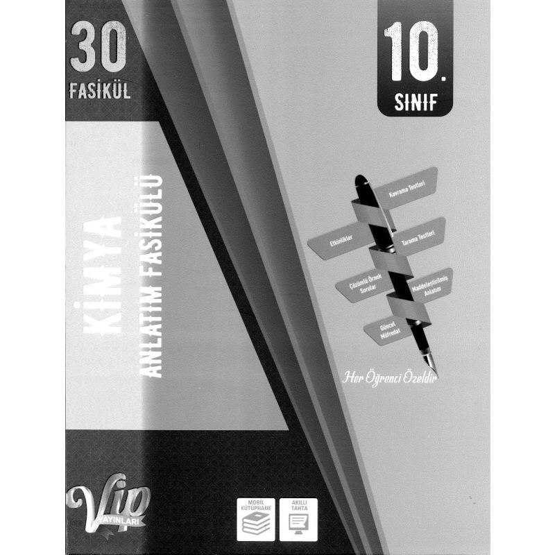 KİMYA ANLATIM FASİKÜLÜ 30 FASİKÜL