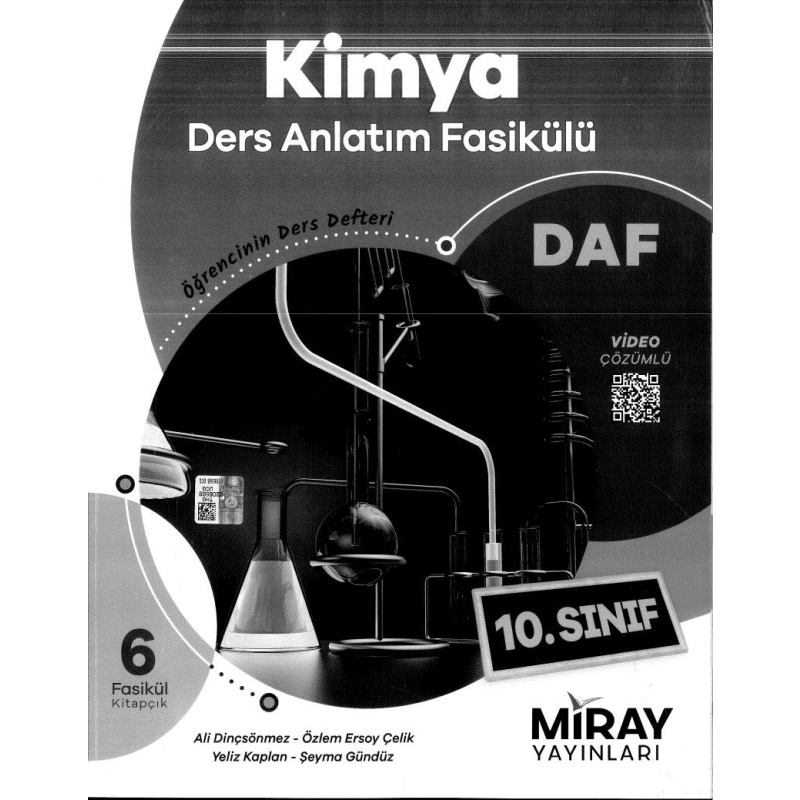 KİMYA DERS ANLATIM FASİKÜLÜ ÖĞRENCİNİN DERS DEFTERİ