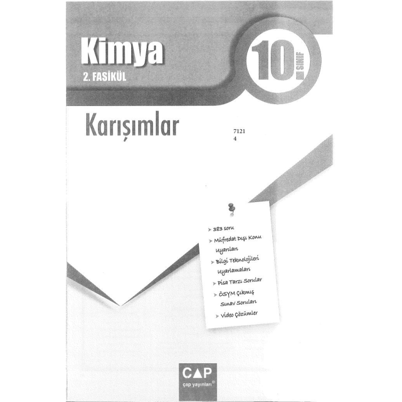KİMYA 2. FASİKÜL KARIŞIMLAR