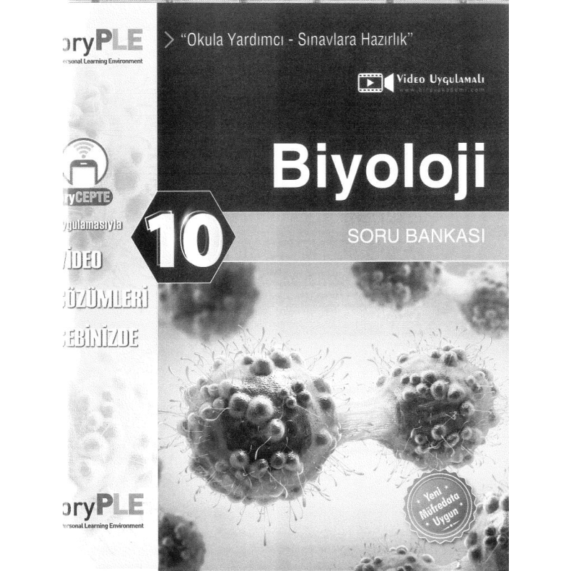BİYOLOJİ SORU BANKASI VİDEO ÇÖZÜMLÜ