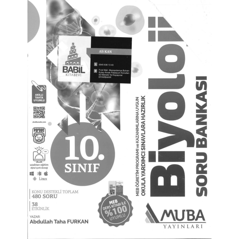 BİYOLOJİ OKULA YARDIMCI SINAVLARA HAZIRLIK