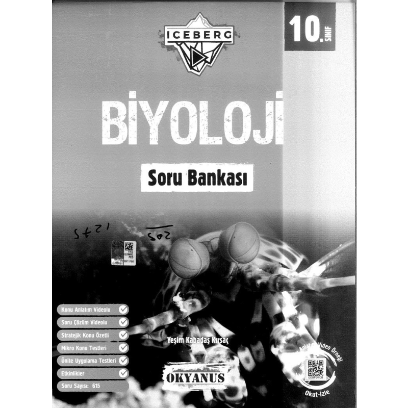 BİYOLOJİ SORU BANKASI ICEBERG