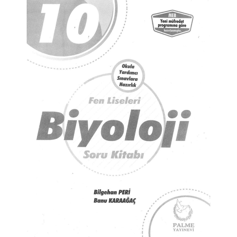 FEN LİSELERİ BİYOLOJİ SORU KİTABI