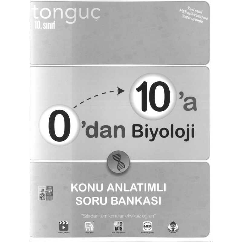 0'DAN 10'A BİYOLOJİ KONU ANLATIMLI SORU BANKASI