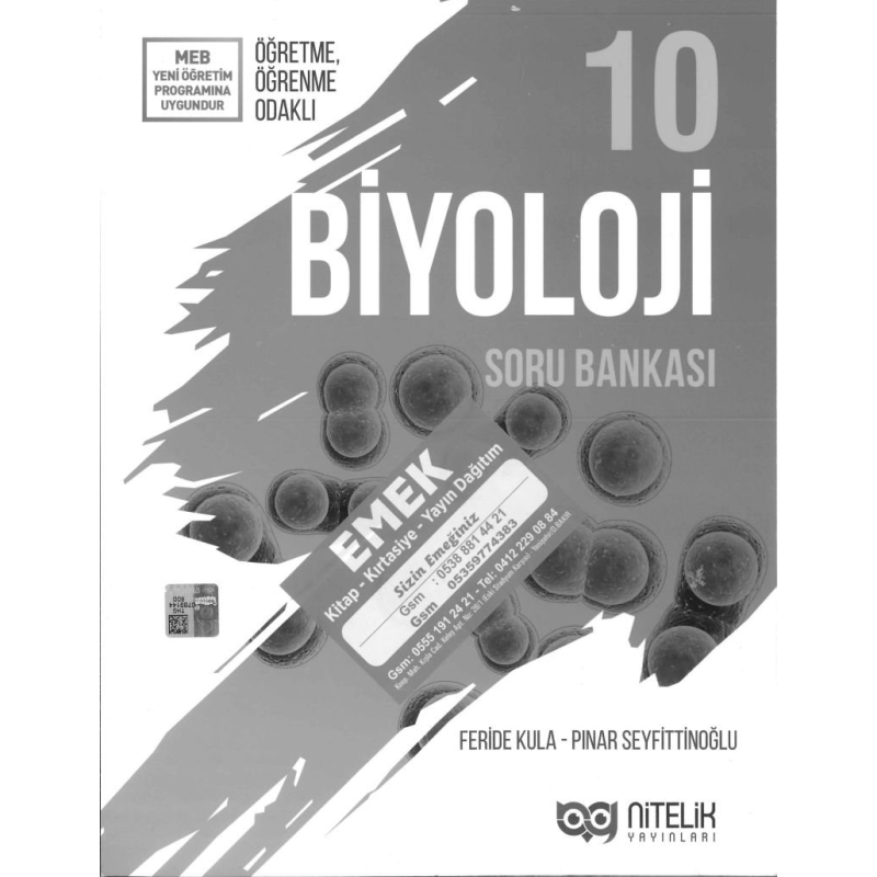 BİYOLOJİ SORU BANKASI