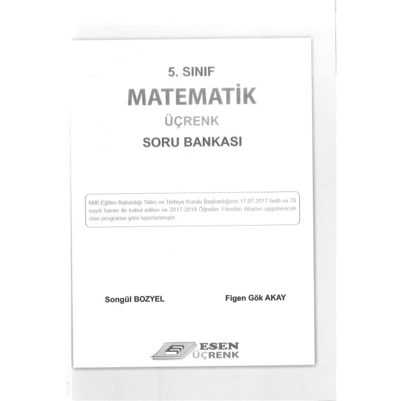 MATEMATİK ÜÇRENK SORU BANKASI