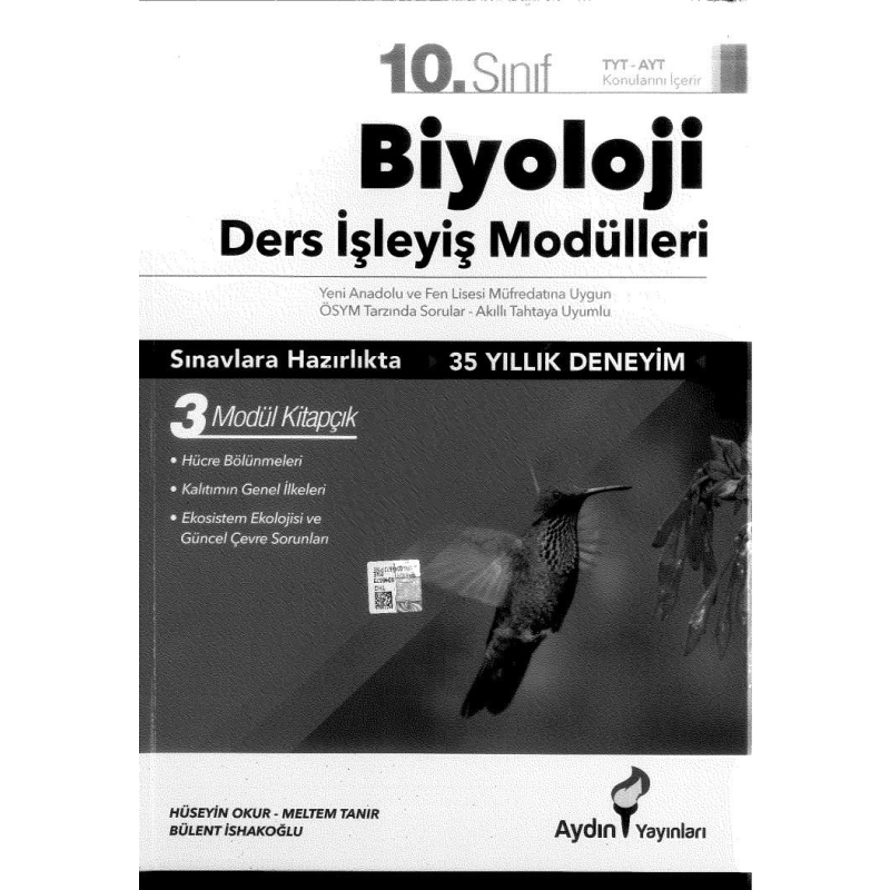 BİYOLOJİ DERS İŞLEYİŞ MODÜLLERİ