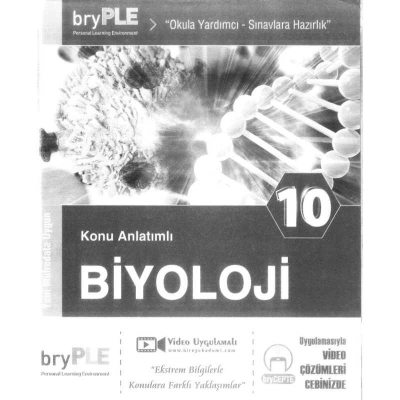 KONU ANLATIMLI BİYOLOJİ