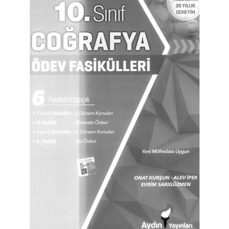 COĞRAFYA ÖDEV FASİKÜLLERİ 6 FASİKÜL KİTAPÇIK