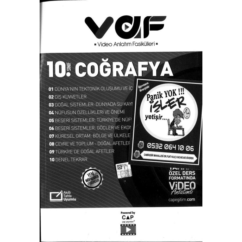 COĞRAFYA VİDEO ANLATIM FASİKÜLLERİ