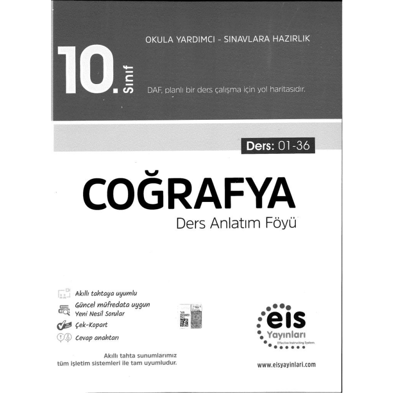 COĞRAFYA DERS ANLATIM FÖYÜ OKULA YARDIMCI SINAVLARA HAZIRLIK