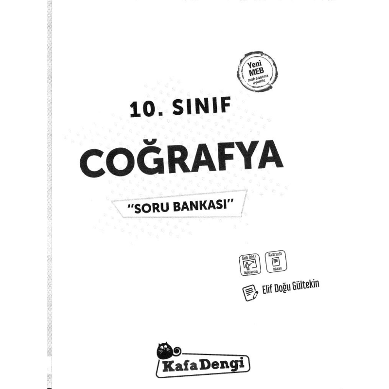 COĞRAFYA SORU BANKASI