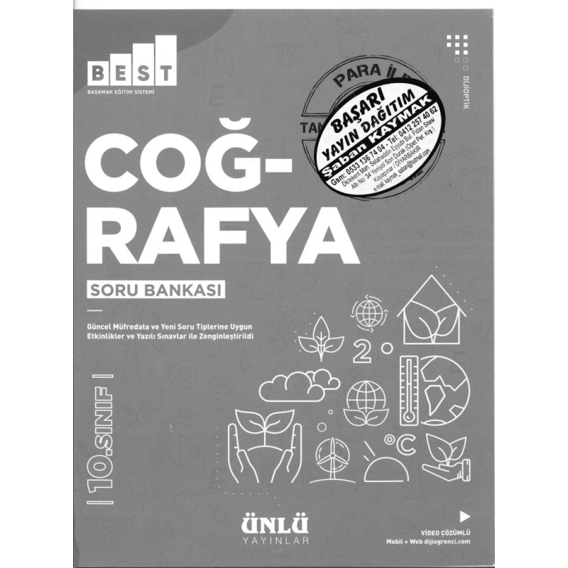 COĞRAFYA SORU BANKASI BEST