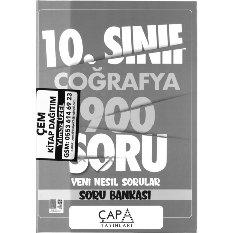 COĞRAFYA 900 SORU YENİ NESİL SORULAR SORU BANKASI