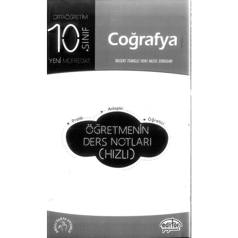 COĞRAFYA ÖĞRETMENİN DERS NOTLARI (HIZLI)