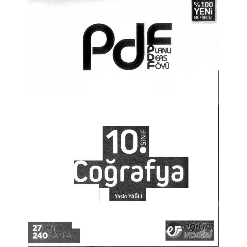 COĞRAFYA PLANLI DERS FÖYÜ