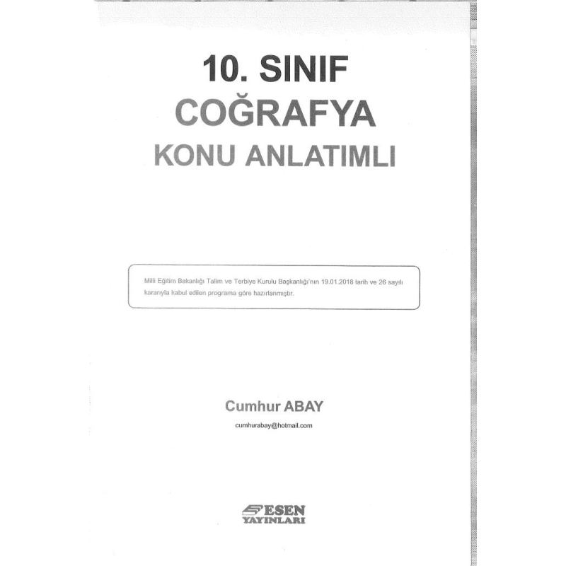 COĞRAFYA KONU ANLATIMLI
