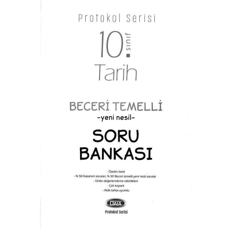 TARİH BECERİ TEMELLİ YENİ NESİL SORU BANKASI