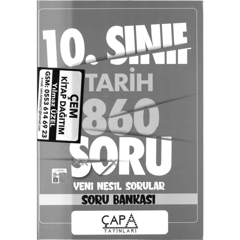 TARİH 860 SORU YENİ NESİL SORULAR SORU BANKASI