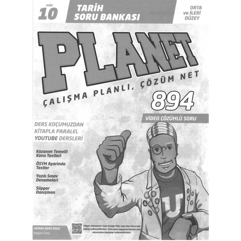 TARİH SORU BANKASI PLANET ÇALIŞMA PLANLI ÇÖZÜM NET