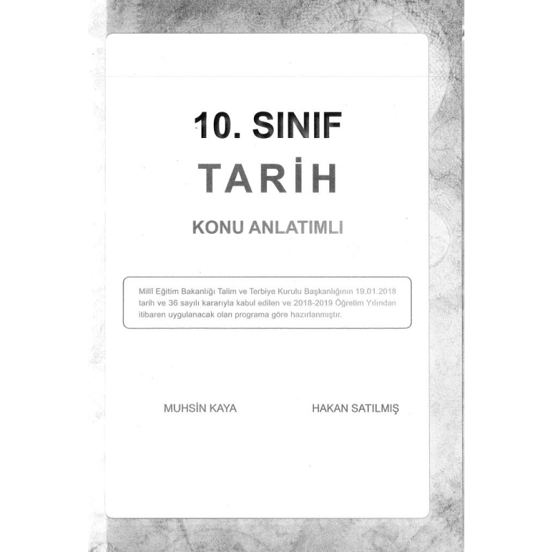 TARİH KONU ANLATIMLI