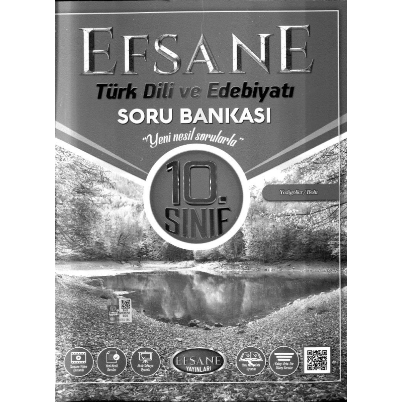 EFSANE TÜRK DİLİ VE EDEBİYATI SORU BANKASI