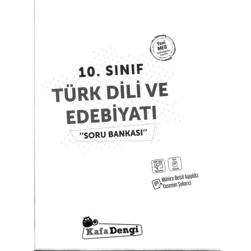 TÜRK DİLİ VE EDEBİYATI SORU BANKASI