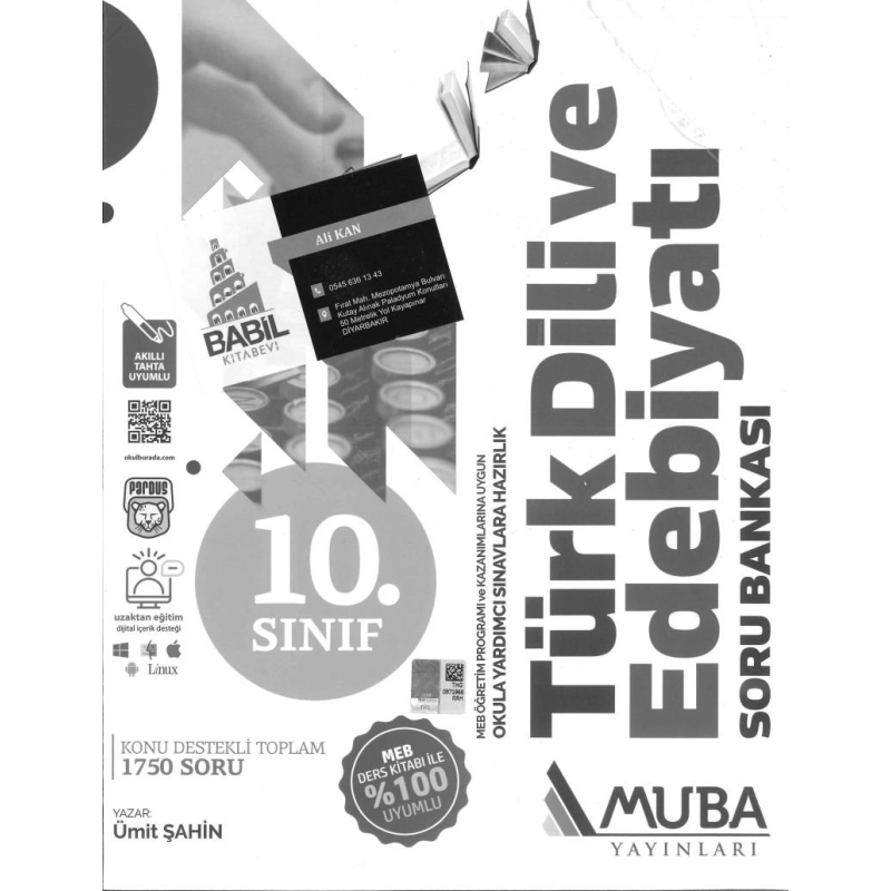 TÜRK DİLİ VE EDEBİYATI SORU BANKASI