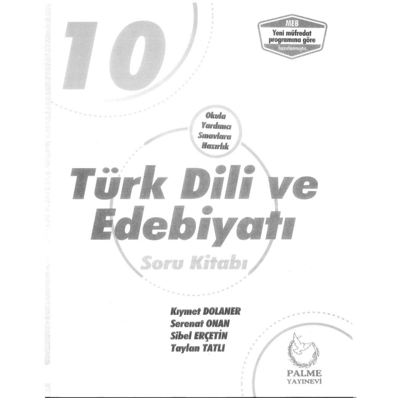 TÜRK DİLİ VE EDEBİYATI SORU KİTABI