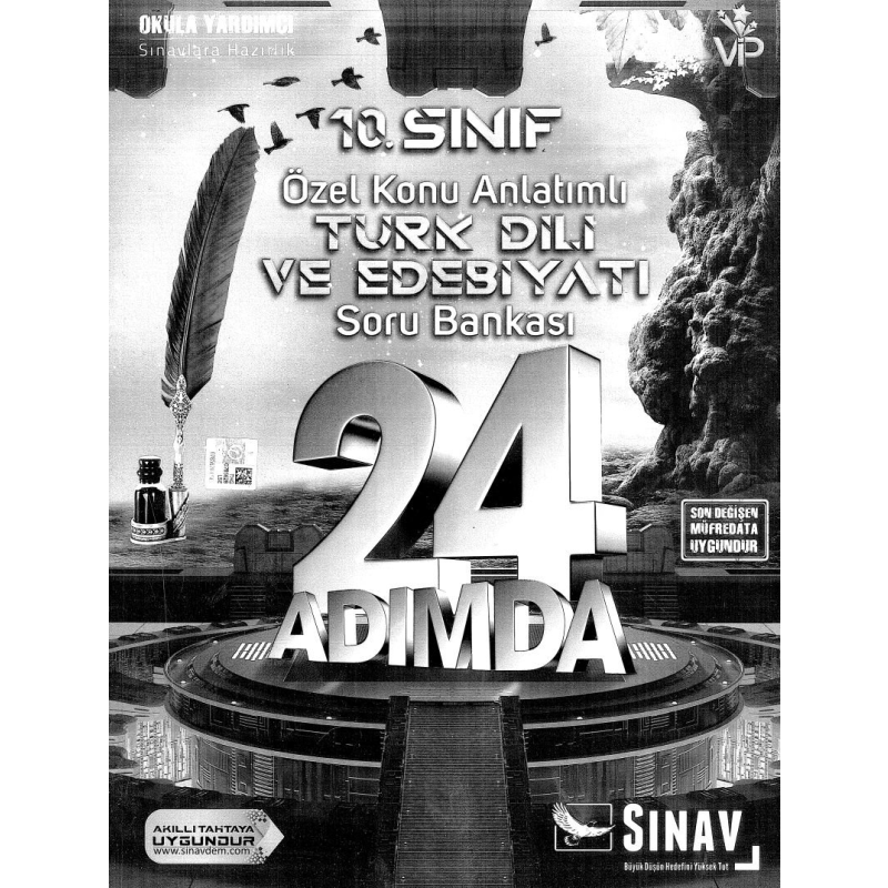 ÖZEL KONU ANLATIMLI TÜRK DİLİ VE EDEBİYATI SORU BANKASI 24 ADIMDA