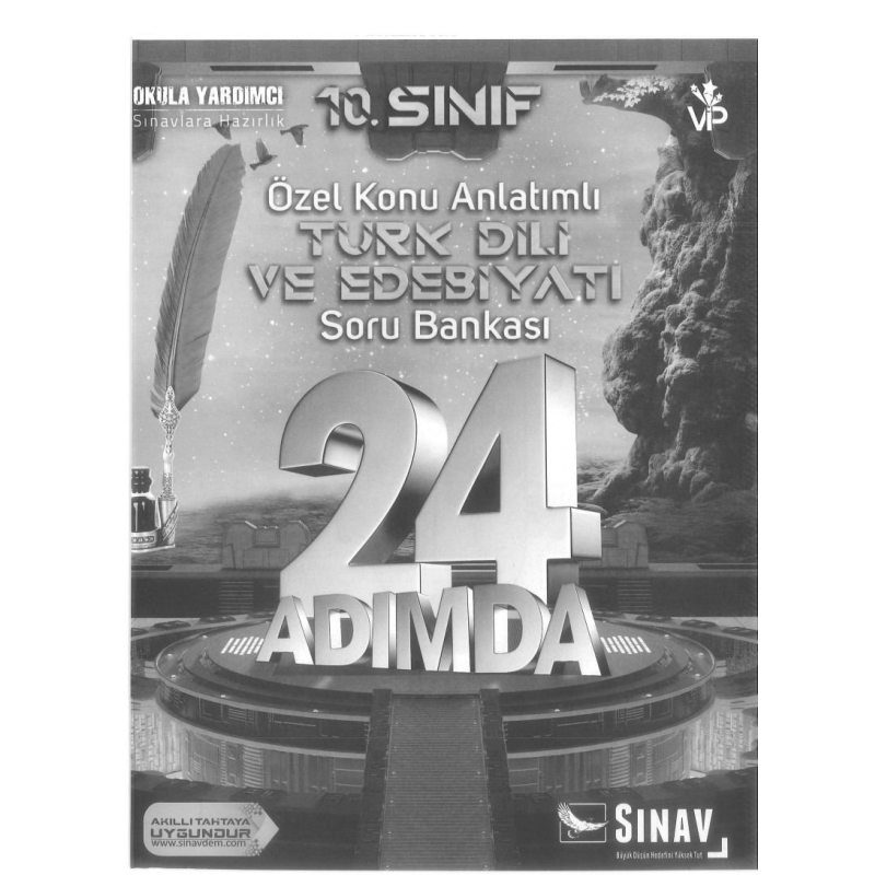 ÖZEL KONU ANLATIMLI TÜRK DİLİ VE EDEBİYATI SORU BANKASI 24 ADIMDA