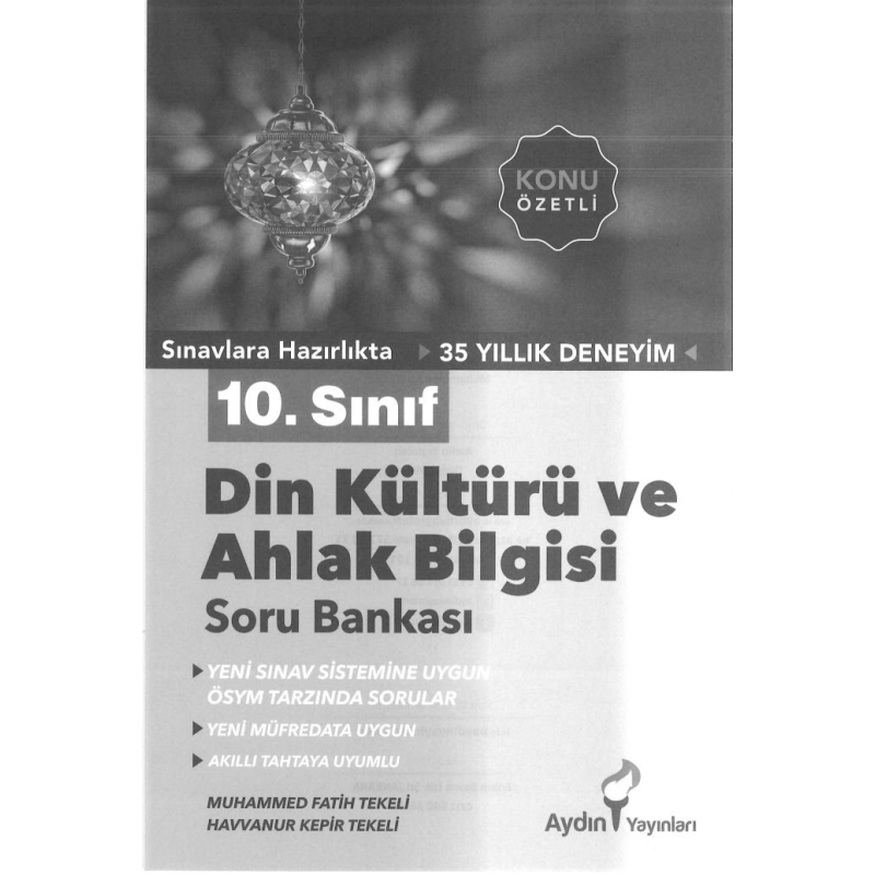 DİN KÜLTÜRÜ VE AHLAK BİLGİSİ SORU BANKASI