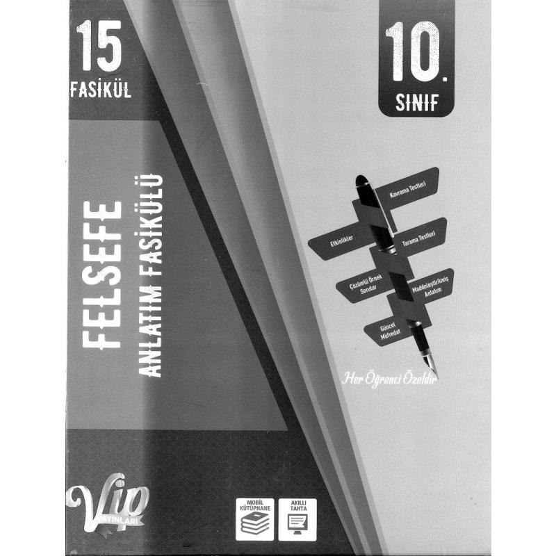 FELSEFE ANLATIM FASİKÜLÜ 15 FASİKÜL