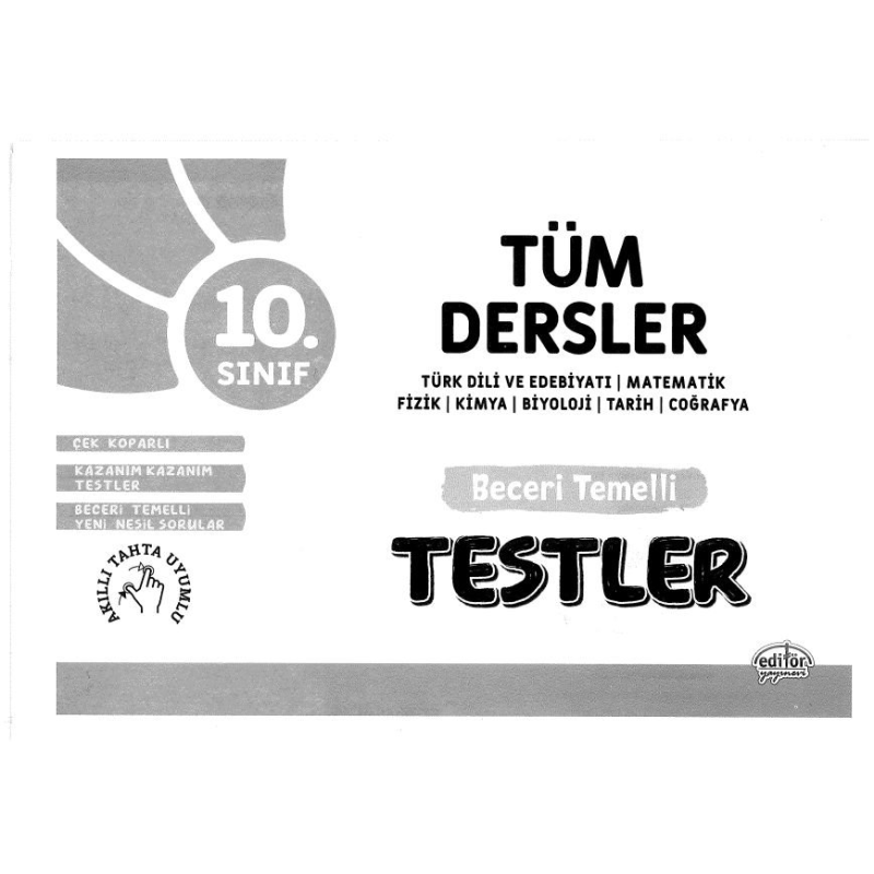 TÜM DERSLER BECERİ TEMELLİ TESTLER
