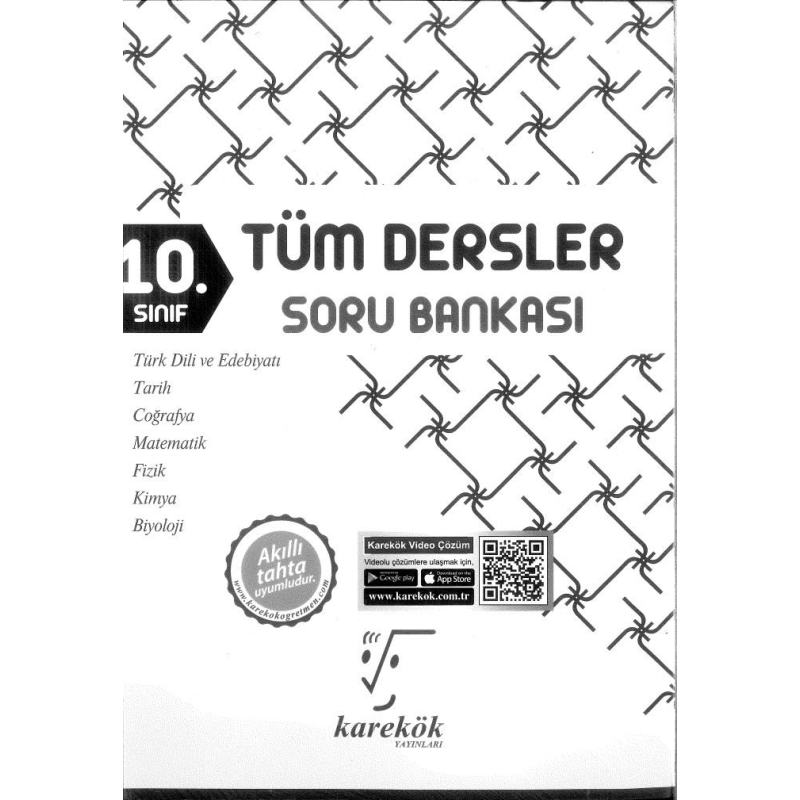 TÜM DERSLER SORU BANKASI