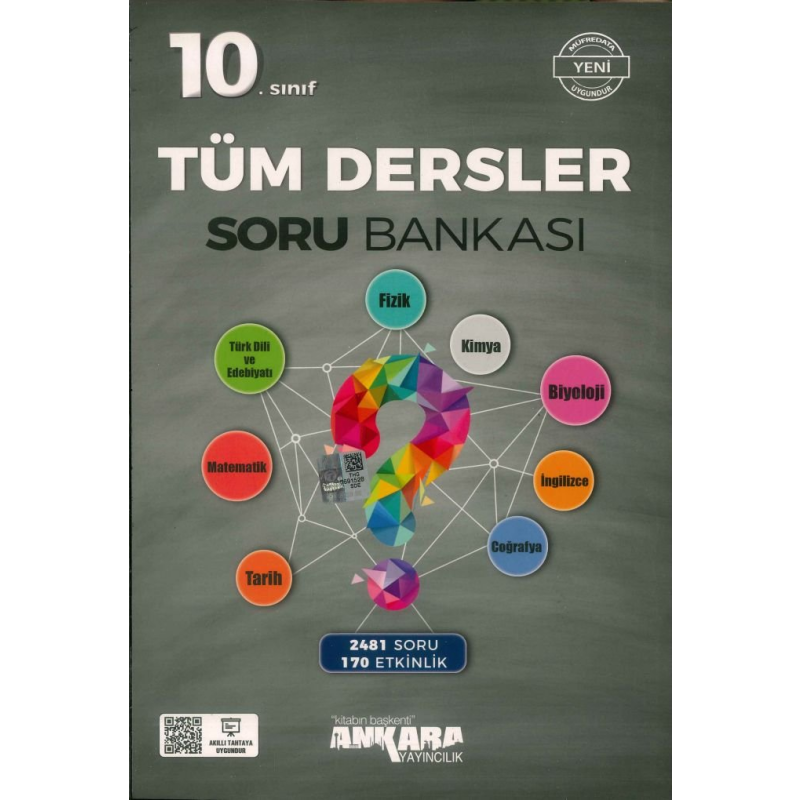 TÜM DERSLER SORU BANKASI 2481 SORU 170 ETKİNLİK